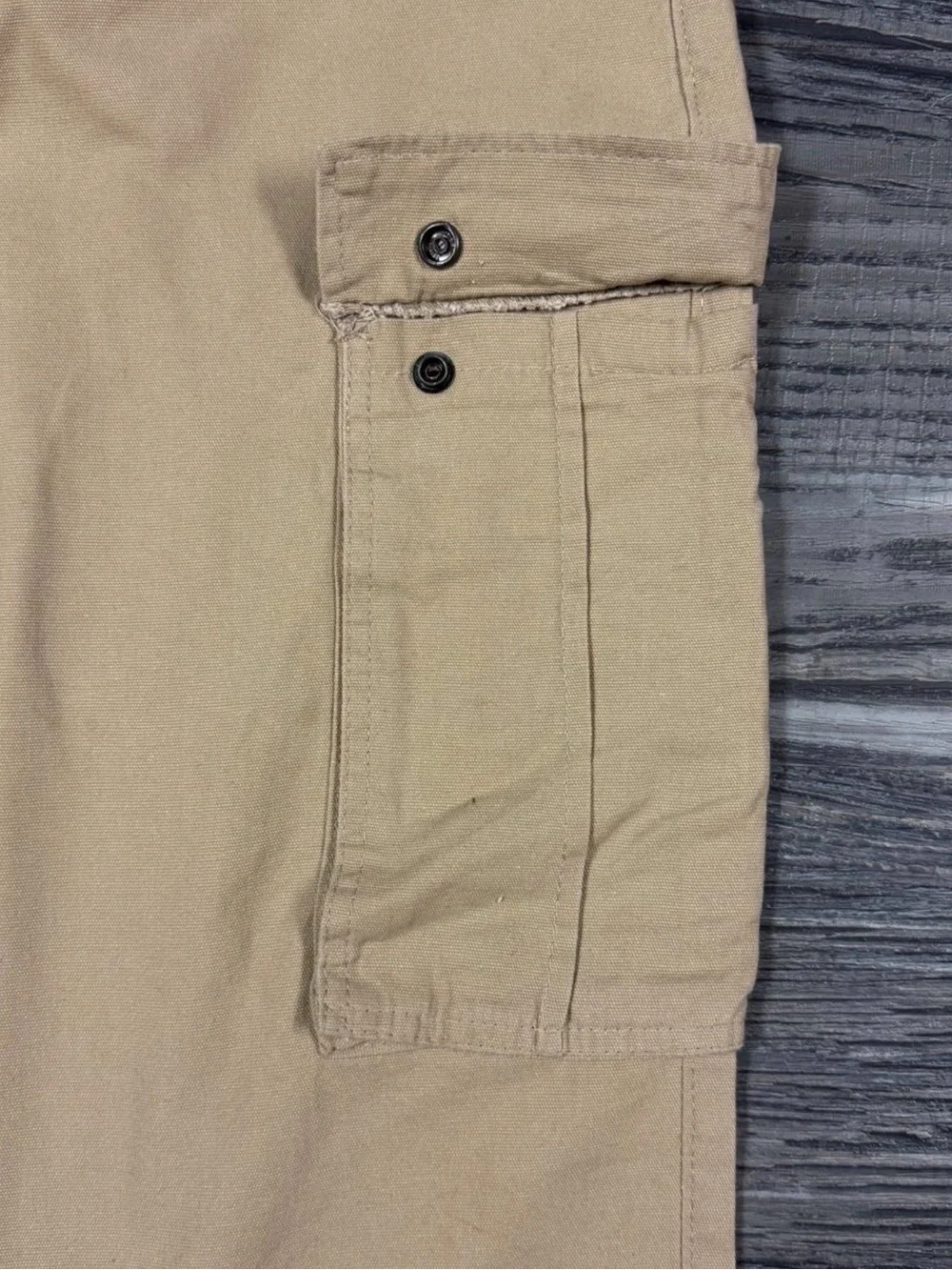 Classic Tan Cargo Pants for Men - Utility Style